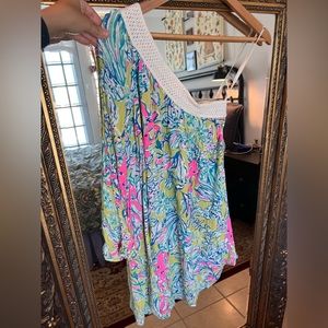 Lily Pulitzer one shoulder